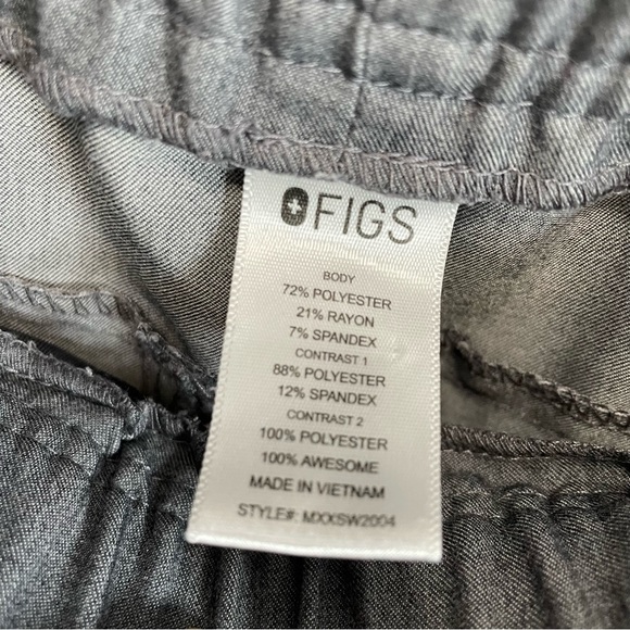 Figs Tansen Jogger Scrub Pants Graphite - Picture 8 of 9
